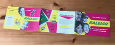 Original Raleigh Fold Out Brochure, VGC