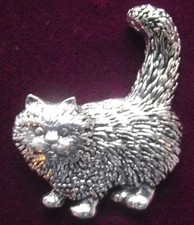 Lovely Evil Moggie Cat Pewter
