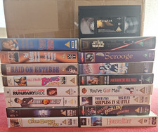 VHS Video Tape Bundle Mixed Job Lot of 17 Cert U/PG Mixed Lot Star Wars