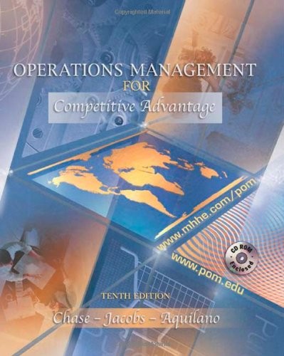 Operations management for - operations,