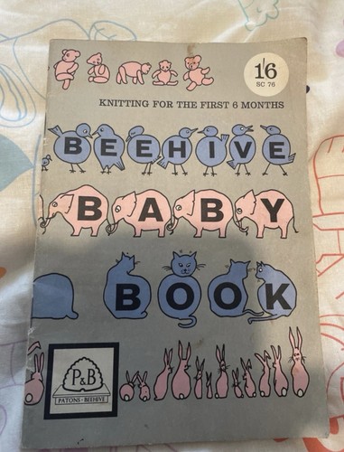 Beehive baby book 1950s - beehive,