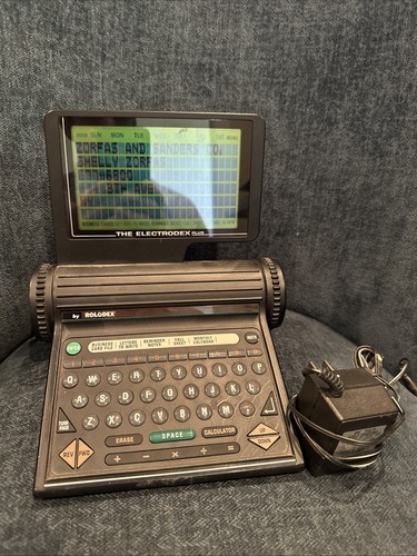 Vintage 1990 rolodex - vintage,