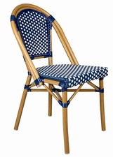Blue and White French Bistro