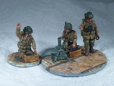 WW2 US Para Medium Mortar team