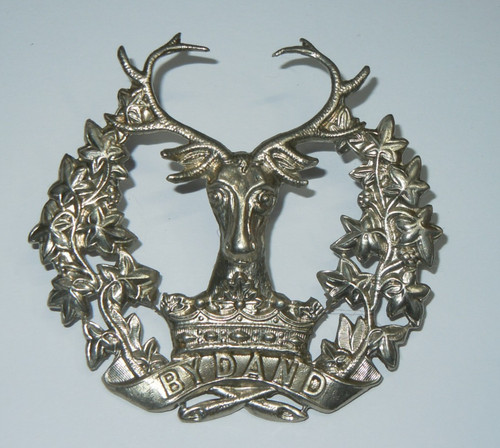 Gordon highlanders cap badge - highlanders,