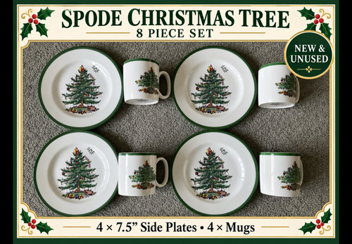 Spode christmas tree - tree, 8