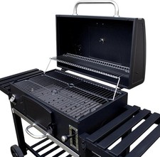 Charcoal BBQ Grill with Cover,Heavy Duty BBQ Grill,for Outdoor Camping and Picni
