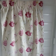 Arthur Sanderson ‘Bloom’ Tulip Curtain 180cm Width 148cm Drop Lined