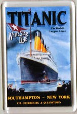 Acrylic Fridge Magnet Titanic