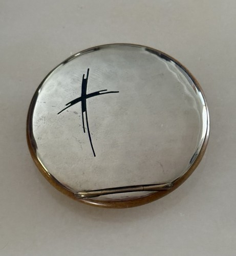 French liturgical pyx - pyx, nickel