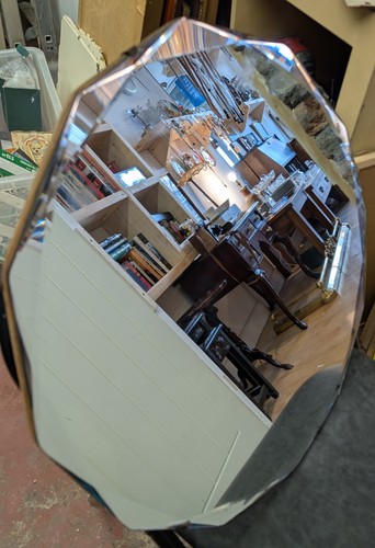 Vintage art deco frameless - art,