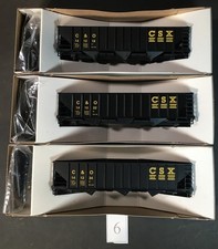 STEWART HOBBIES. 3 ROLLING STOCK ITEMS. Set 6 CSX Detail in box end pic.  'NEW'