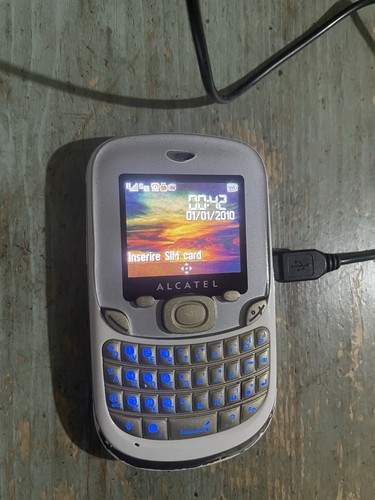 Alcatel 355d qwerty white - ot,