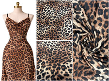 Leopard Print Loopback Jersey