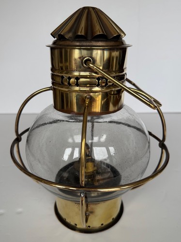 Vintage ships brass - brass, oil