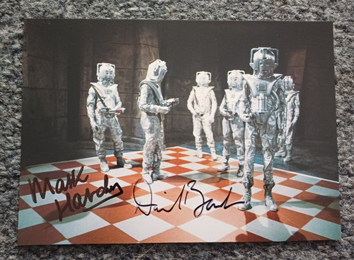 Doctor who cybermen postcard - who,