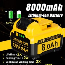 8.0Ah 6.0Ah Battery For Dewalt