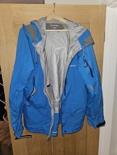 Montane eVent Waterproof Shell Mountain Jacket Xl Blue