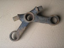 Norton 350 500 600 rigid plunger garden gate ? top fork yoke USED AS FOUND