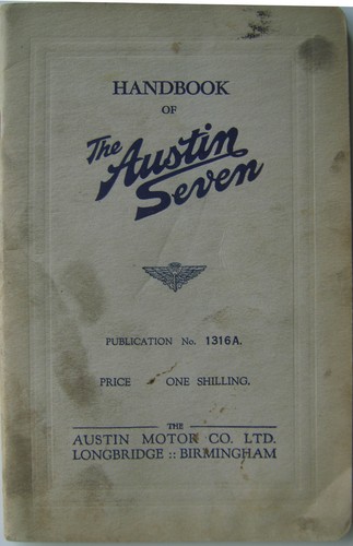 Austin seven original - austin, 7