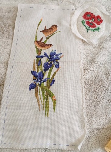 Finished cross stitch pieces - finished,