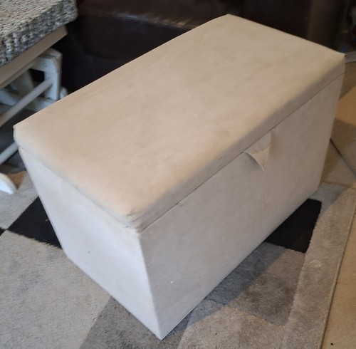 Ottoman storage box - storage, handmade