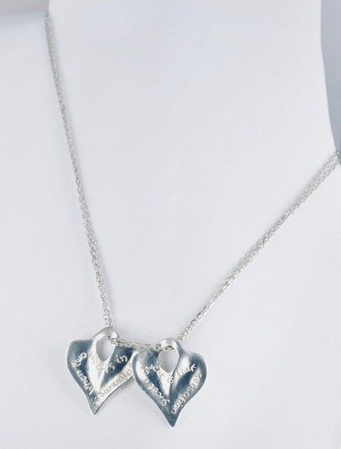 Dower and hall heart pendant - heart,
