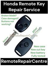 HONDA 2 & 3BUTTON REMOTE KEY FOB CASE CIVIC ACCORD JAZZ CRV HRV REPAIR SERVICE