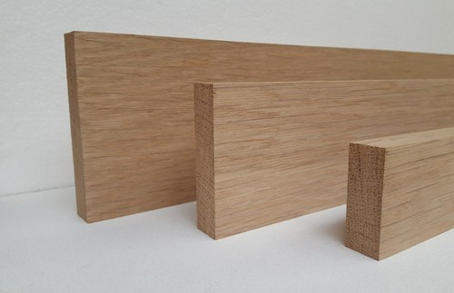 Oak worktop upstand plinth - ,