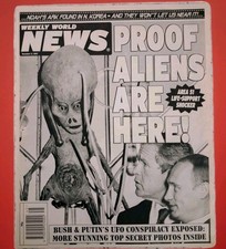 Weekly World News Proof Aliens