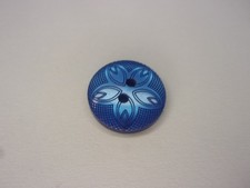 10 x Etched Flower Design