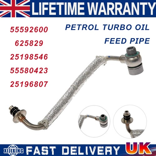 Turbo oil feed pipe inlet - feed,