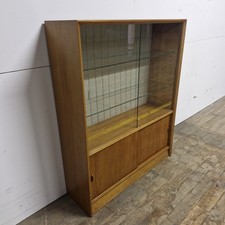 Mid Century Herbert e Gibbs teak display case