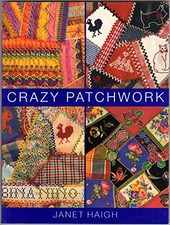 CRAZY PATCHWORK & QUILTING by Haigh, Janet Paperback Book The Cheap Fast Free