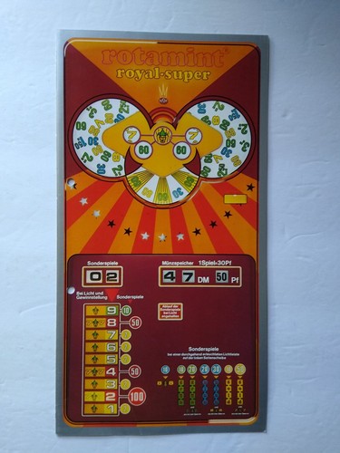 Rotamint royal super slot - rotamint, royal-super
