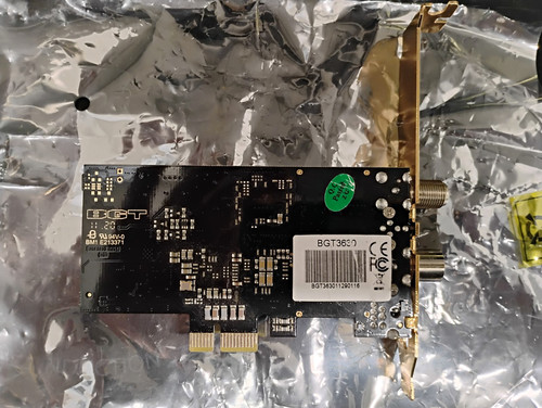 Blackgold bgt3630 pcie tv - pcie, x1