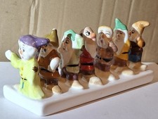 Disney Snow White The Seven Dwarfs Toast Rack Vintage Retro Collectable Clover