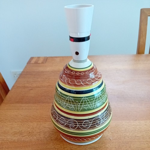 Dragon pottery table lamp - table,