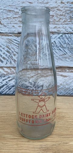 Vintage glass milk - vintage,