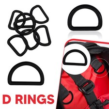 Plastic D Rings Loops Buckles