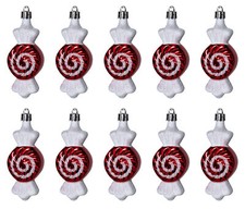 Sweet shaped christmas baubles - sweet,