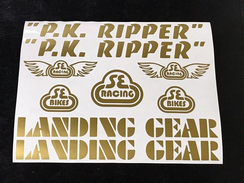 Ripper bmx decals - pk,
