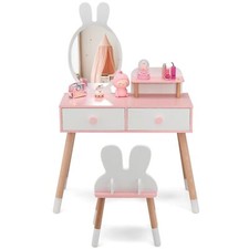 2 in 1 Kids Vanity Table and
