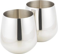 Metal Tumbler 2 Pack Stainless