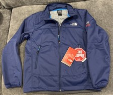 The North Face Windstopper Summit Series Men's Medium Gray Blue Jacket Thermal