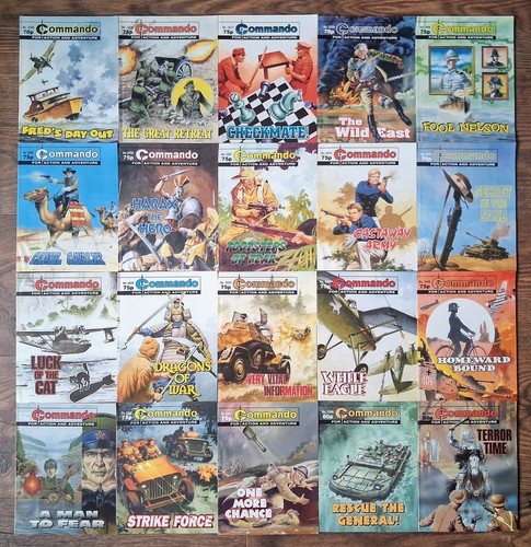 Commando comics job - job, lot