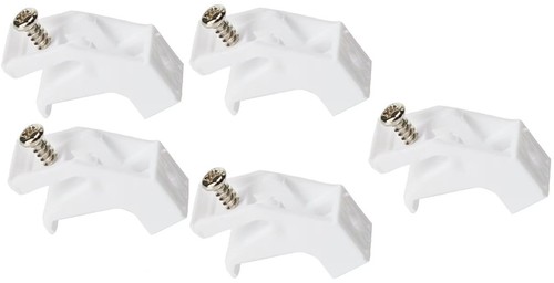 Curtain rail track brackets - track, x5