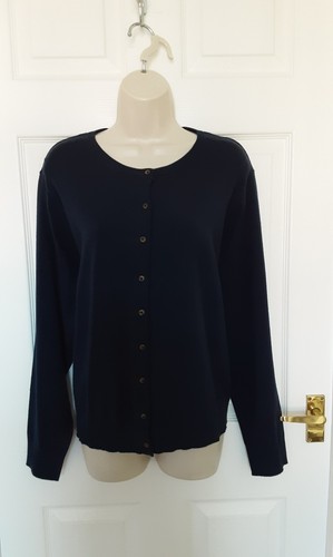 Dark blue long sleeve - , cardigan