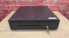 Heavy-Duty Cash Drawer with Key Lock Metal Till Drawer Black Model CD26S09B1335