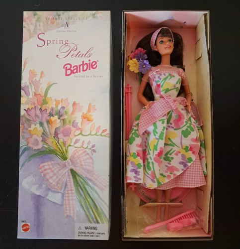 Barbie spring petals doll - barbie,